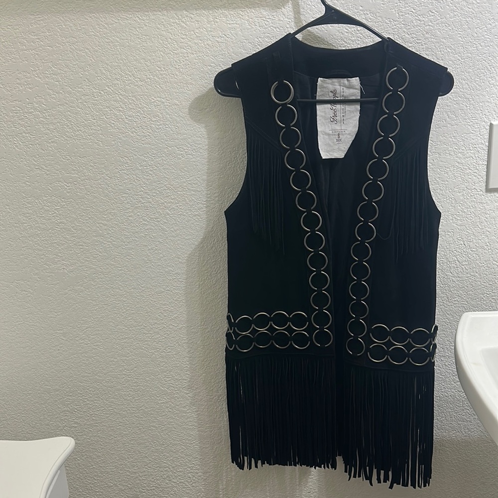 Suede hippie Vest
